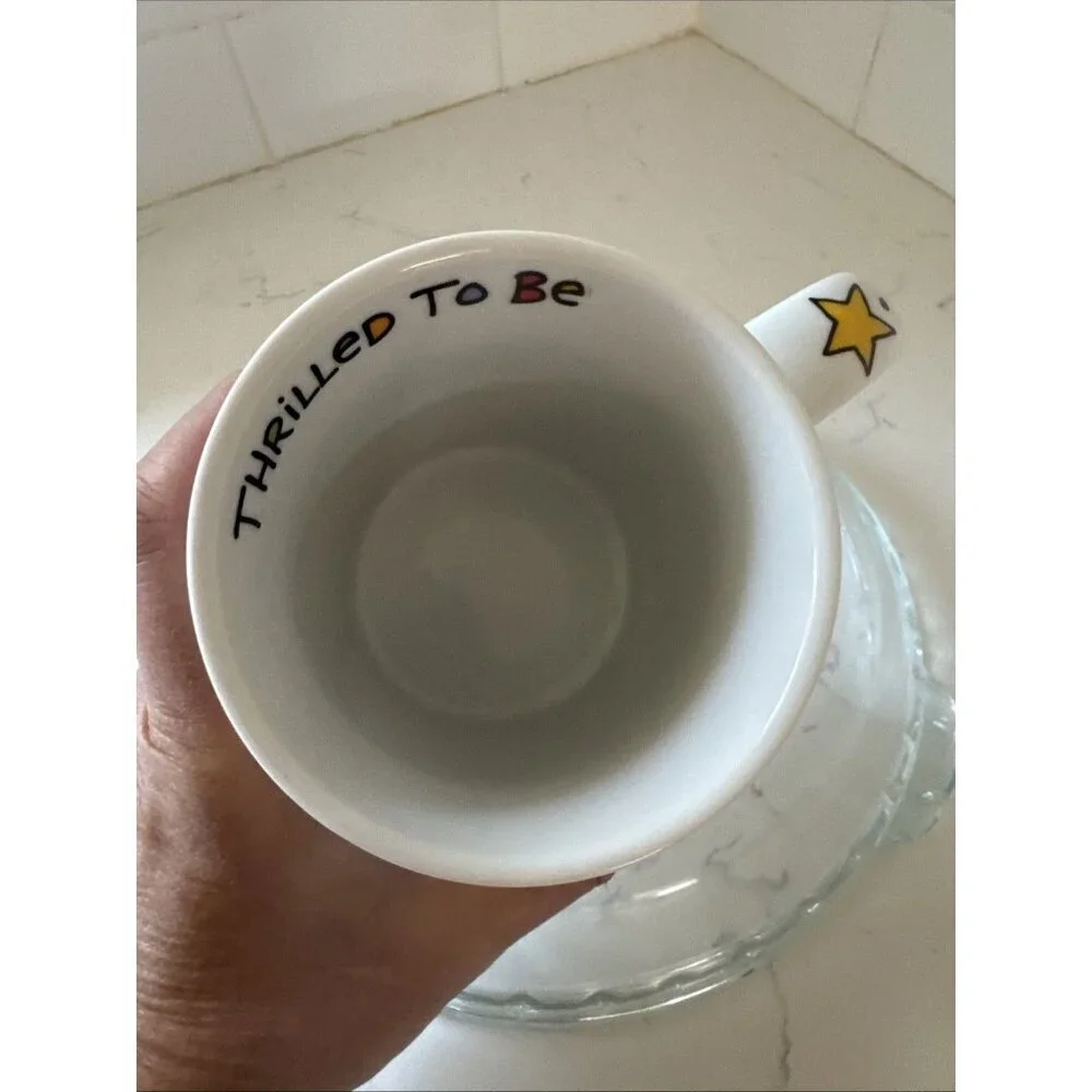 Thrilled to be 30 Something Years Old Coffee Mug by Lorrie Veasey